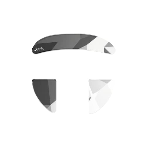 Glass Skates Xtrfy premium en Litus White con base autoadhesiva para MZ1