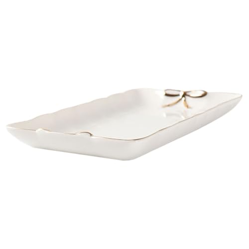 Bol à fruits en céramique bronzante, vaisselle, décor de table, décoration de gâteau, plateau à pain, plateau d'apéritif, plateau à bagues, plateau à bijoux, plateau de rangement de bijoux, ensemble d