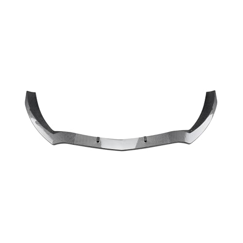  LYJYXAU Compatible for Mercedes Benz CLA Class C117 2016-2019 Front Bumper Spoiler Lip Carbon Fiber Look/Gloss Black Lower Splitter Protector Blade(Carbon Fiber Look)