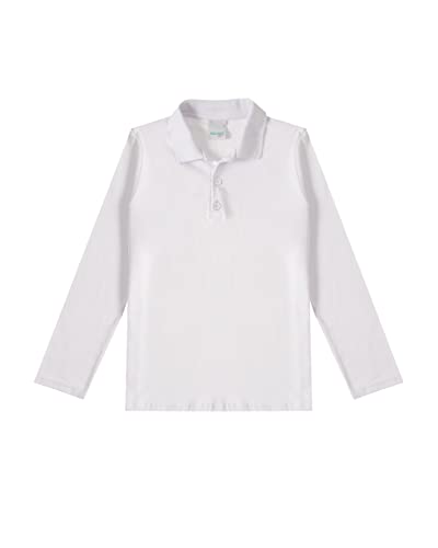 Camisa, Malwee Kids, Meninos, Branco, 4