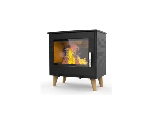 Poêle À Bois Étanche 7.3kw Noir - FR9016170B