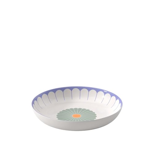 Villeroy & Boch - Fleur couleur insalatiera grande multicolore, lavabile in lavastoviglie, utilizzabile in microonde, ciotola insalata, pasta e frutta, scodella grande, bowl, Porcellana Premium