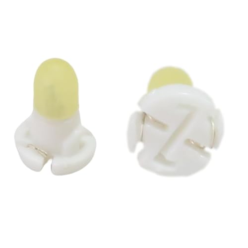 Bombilla de control HVAC Neo-Wedge con zócalo blanco 3 piezas miniatura 2