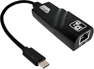 USB-C (Type-C) 3.0 to Gigabit Ethernet Adapter – 10/100/1000 Mbps Network Adapter for High-Speed Wired Connections