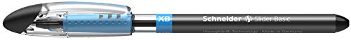 Schneider Slider Basic XB Ballpoint Pen, Black (Pack of 10)