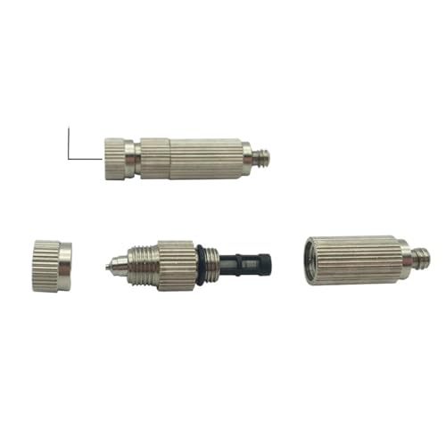 20PCS Pressure Atomizing Misting Nozzle Sprayer Fogging Sprinkler Compatible With Disinfection,Booth Sterilizing,Patio Cooling(1