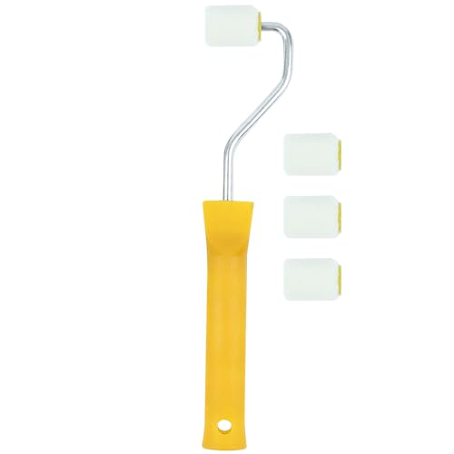 Rouleau Peinture Kit,Mini Rouleau à Peinture Rouleaux Laqueur Muraux en Rouleaux,Pour Décoration...