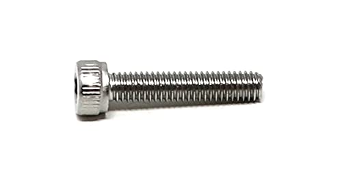 Image of iexcell 50 Pcs M4 x 20mm Thread Pitch 0.7 mm Stainless Steel 304 Hex Socket Head Cap Screws Bolts Kit