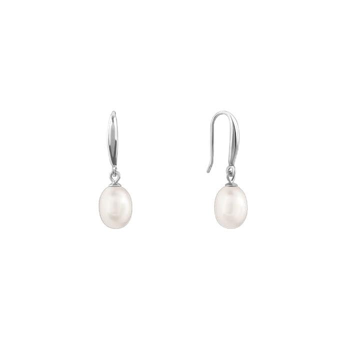 giva 925 Silver White Pearl Drop Earrings| Drops to Gift Women & Girls | With Certificate of Authenticity and 925 Stamp | 6 Months Warranty-picture-34