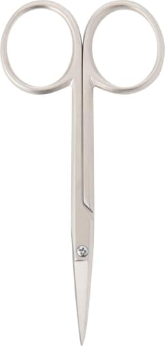 無印良品 スチールまゆ用カットはさみ 全長約90mm･ケース付 15844456
