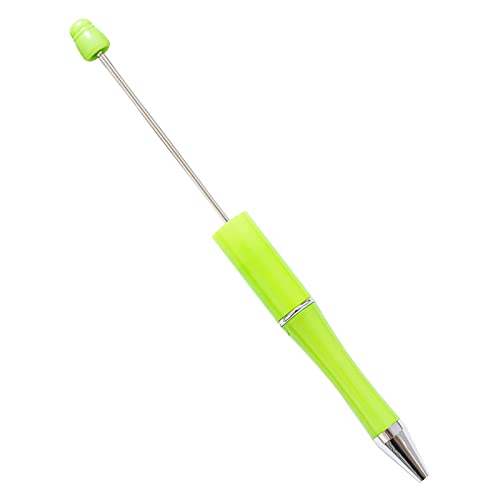 5パックビーズ可能なペンビーズペンボールペンペンボール子供の生徒のためのプレゼントオフィス学用品ビーズボールポイント