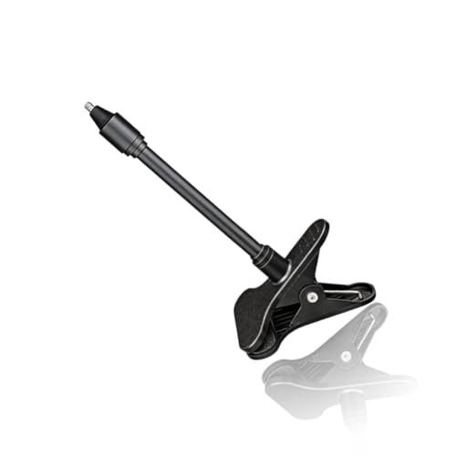 Lunana 1 Pcs Clamp-on Monitor Mount, Tool-Free Installation, Desktop Clamp Mount, Compatible with HB65, HB6550, HB6558, HB66, HB248 Monitors (Black)