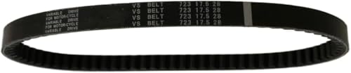 Maoyubelt Courroie de distribution CVT 723 17,5 28 pour scooter, cyclomoteur, quad 139QMB 1P39QMB 147QMD GY6 50 60 80 - Courroie de transmission à long boîtier
