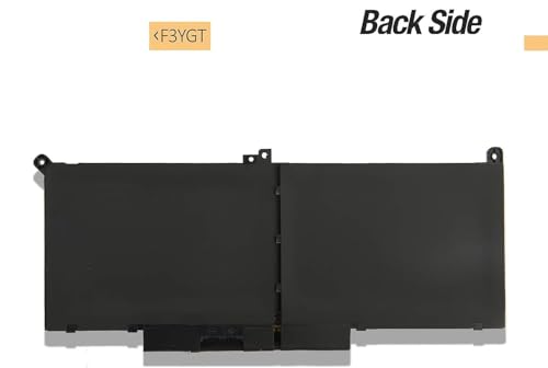 Image of WeFly F3YGT Laptop Battery for Dell Latitude 12 7000 7280 7290 /13 7000 7380 7390 P29S002 /14 7000 7480 7490 P28S P28S001 P73G P73G002 Series DM3WC 0DM3WC DM6WC 2X39G KG7VF V4940 451-BBYE 453-BBCF