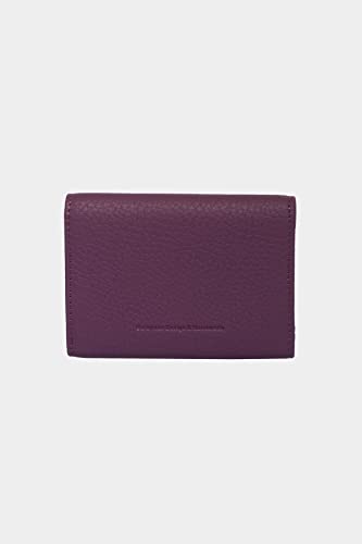 Image of grande 3639 Card Cases, Purple, 4.13*3.15*0.60, Leather Card Holder With Magnetic Closure, Small Women Accordion Wallet