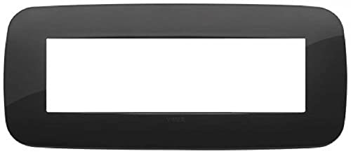 Vimar Serie Arkè - Placca Round 7M Nero