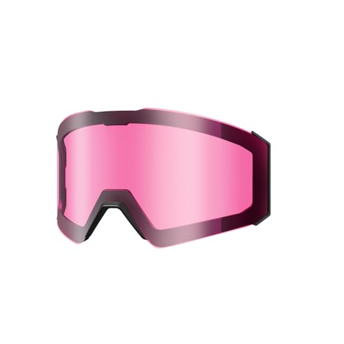 OutdoorMaster Falcon Ski Goggles Magnetic Replacement Lens for Kids,Anti-Fog&100% UV Protecion Snow Goggles Lenses