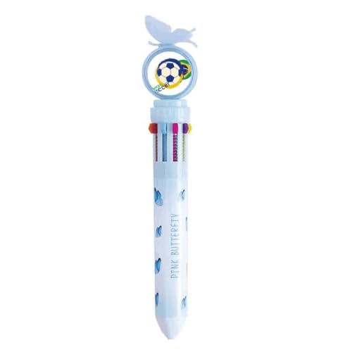 Brésil Football stylo rétractable multicolore le cadeau parfait pour jeune supporter
