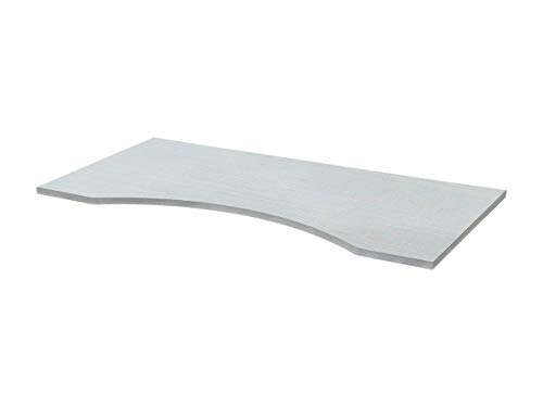 Monoprice Table Top 5 Feet Wide - White Custom Sized for Sit-Stand Height Adjustable Riser Desk - Workstream Collection