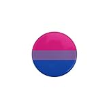 CafePress - Bisexual Pride Flag Mini Button - 1