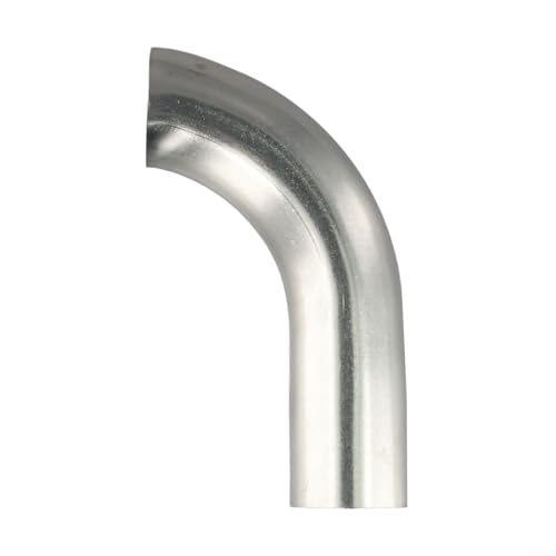 Raccordo a gomito singolo in acciaio inossidabile 304 a 90 gradi progettato per installazioni di tubi automobilistici e fognari, con parete sottile e concentricità (32-1)