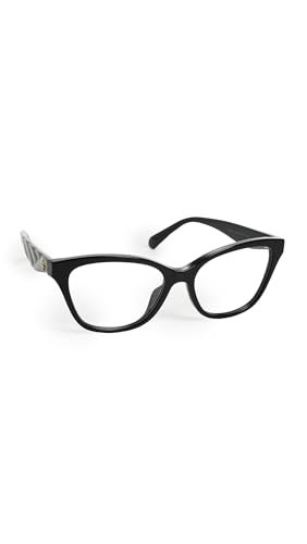 Tory Burch Womens Kira Cat Eye Eyeglasses Black One Size