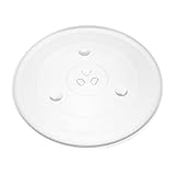 Plato giratorio para microondas: la instalación es simple y conveniente, fácil de usar, ahorra mucho tiempo y esfuerzo, reemplazo de plato giratorio de vidrio para microondas