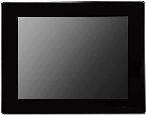 Partaker 12.1 Inch Industrial Panel PC,10 Point Projected Capacitive Touch Screen,Intel J1900 with Front Panel IP65, Fanless VGA