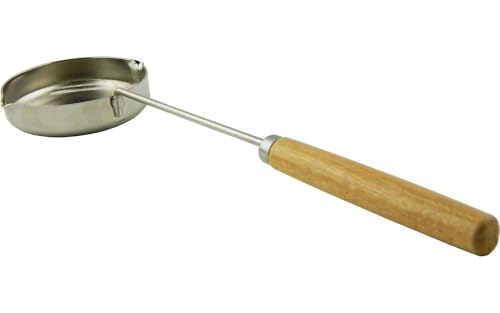 Prince August Hobby Casting Metal Ladle with Wooden Handle PA2042