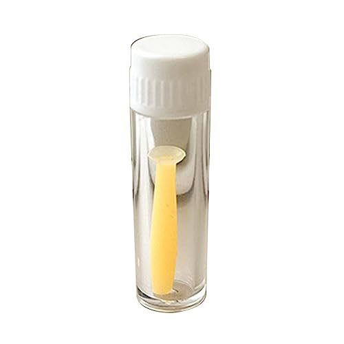 DGFJY Convenient Soft Silicone Contact Lens Tool Plunger Remover for Soft and Hard Lenses Multipurpose Accessory Contact Lens Applicator, Yellow