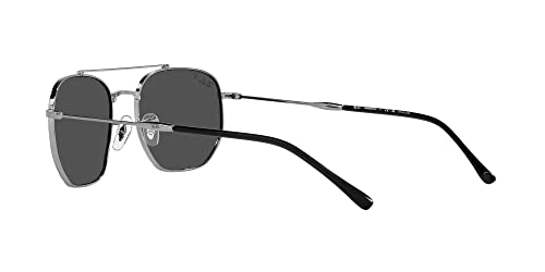 Image of Ray-Ban Unisex Sunglasses Gold Frame, Brown Lenses, 54MM