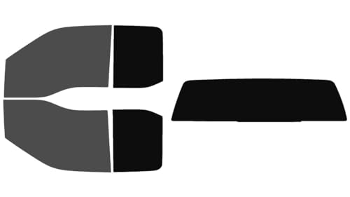 The Tint Effect Precut Window Tint Kit Compatible with Ford F-150 SuperCab Extended Cab Truck (2015-2020)(Full Truck Includes: 30% Front Doors / 5% Rear Doors with Solid Rear) Automotive Film