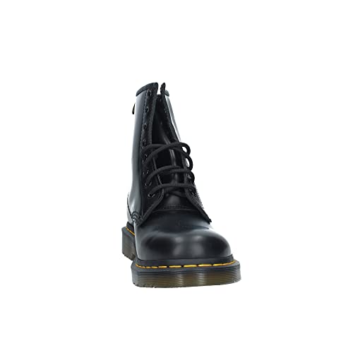 Image of Dr. Martens Unisex 1460 Smooth Leather 8 Eye Boot, Black, 5 Women /4 Men