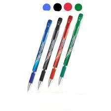 Image of Rorito New Flymax Gel Pen 10 Blue,10 Black,5 Red,5 Green Waterproof Ink Set of 30 Pens +1 First Click Writing Pad (10 Sheets Size-13.8 x 22 cm)