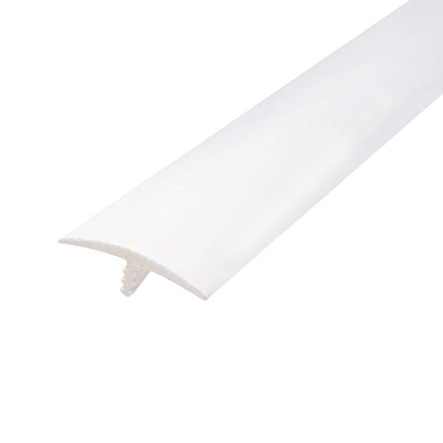 Moldura en T flexible de polietileno Outwater de 1-1/4 pulgadas para cantos curvos 2