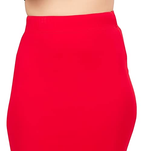 Image of Studio Shringaar Women's Pure Cotton Stretchable Saree Shapewear Petticoat