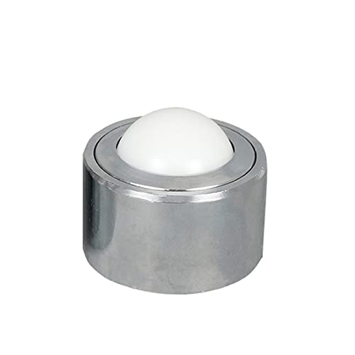 Roulette à bille en nylon KSM-15 silencieuse pour convoyeurs et meubles