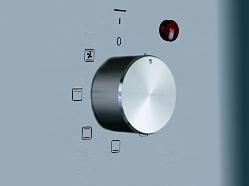 Exquisit EBE 657-2U Einbaubackofen | 59 L Backofenvolumen | Heißluft | Teleskopauszüge | Schwarz – Bild 5