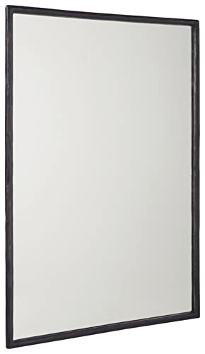 Signature Design By Ashley Ryandale Contemporary Accent Mirror, Antique Black #TOP2