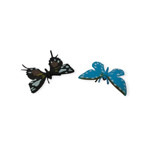 Image of Small Kids Sea & Wild Animal Toys Sets for Fun, Educational, Spark Imagination and Learning (Multi Choice Sets) (Butterfly) 12pcs