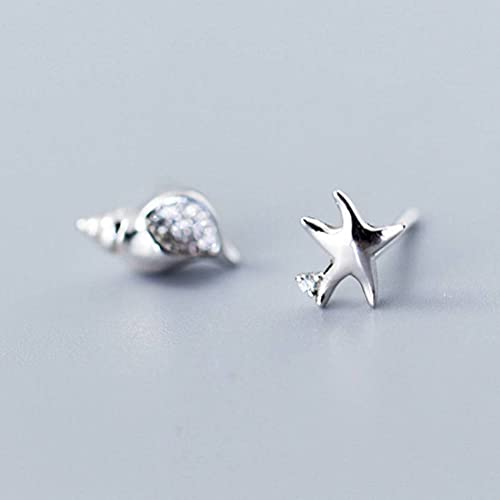 Boucles d'oreilles étoile de mer en conque pour vos soirées d'été