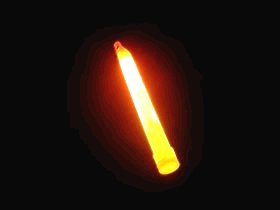 Yellow High Intensity Chemical Light Stick 6"