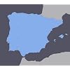 Spain Portugal GPS Map for Garmin Devices