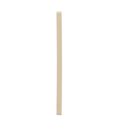 Image of Eaton PJS262V Decorator Screwless Wallplate, 2-Gang, Ivory