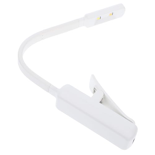 FOYTOKI Led Reading Lamp Clip Book Light Rechargeable 3 Brightness Settings Perfect for Dorm Study