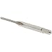 Hertel Spiral Point Tap, #0-80 UNF, 2 Flutes, Bottoming Chamfer, 2B Class of Fit, HSS, Bright/Uncoated, 5/16