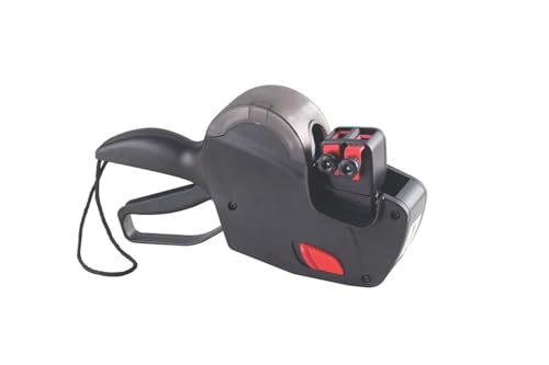 Avery España PL2/18 Etiquetadora manual para precios de 2 líneas y 18 caracteres   números y símbolos, diseño ergonómico y estructura resistente