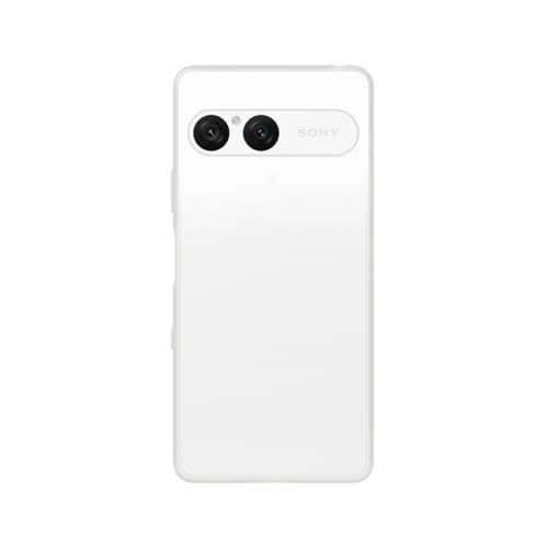 Funda Elegante con Soporte de Sony para el Xperia 10 VII en Blanco