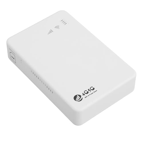 Image of Unlocked Mobile WiFi Hotspot, 4G LTE Router with SIM Card Slot, 300Mbps High Speed, 10000mAh Battery, Supports 10 Devices, for Tablets, Laptops, Smartphones, Traveling, Work,