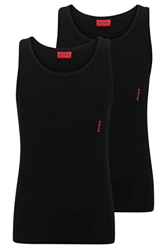 Preisvergleich Produktbild HUGO Herren Twin Pack Tank Top, Black1, L EU